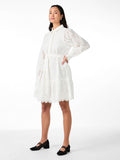 Yasholi Ls Belt Dress S. - Star White