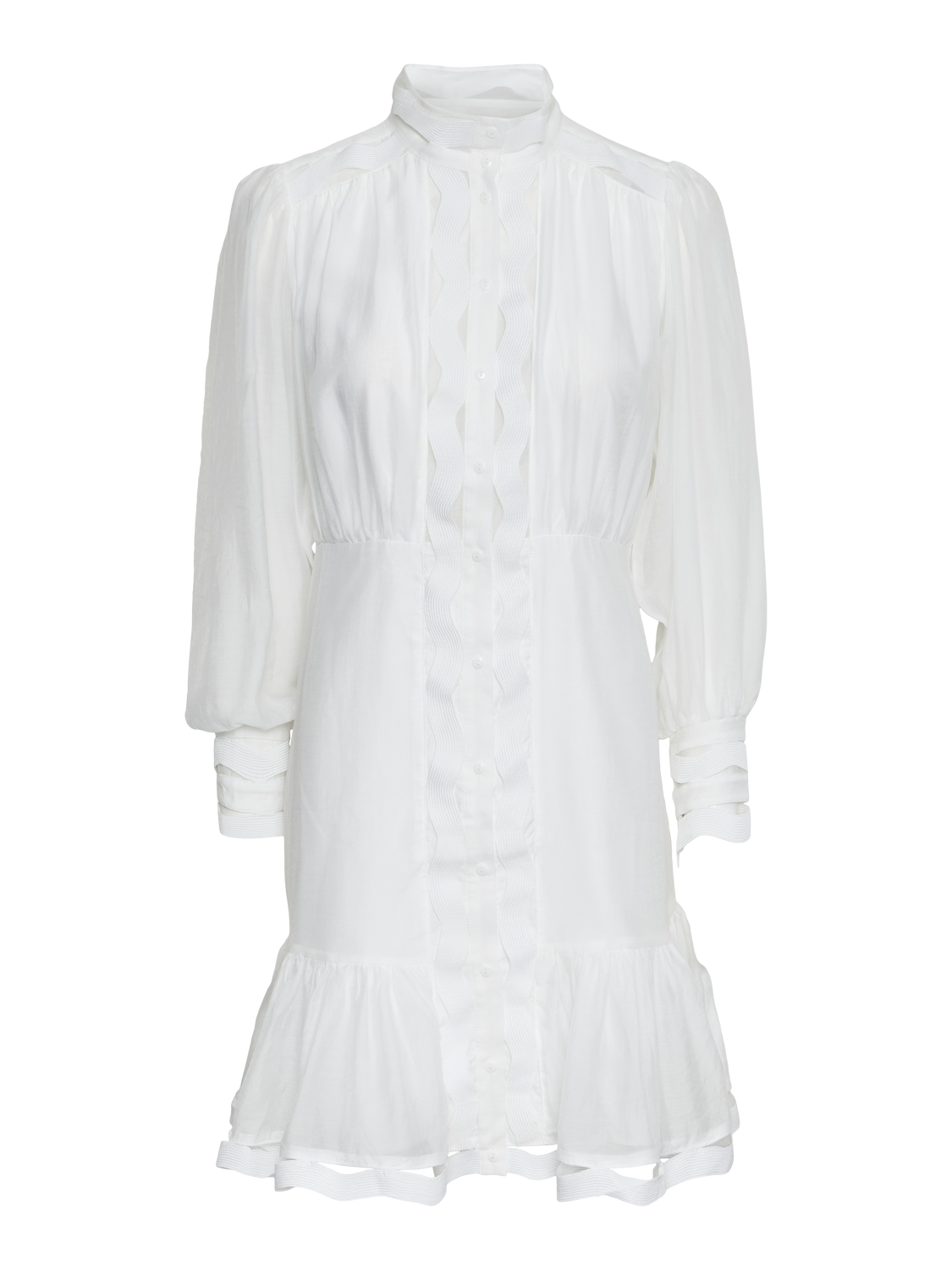 Yasponira Ls Dress - Star White