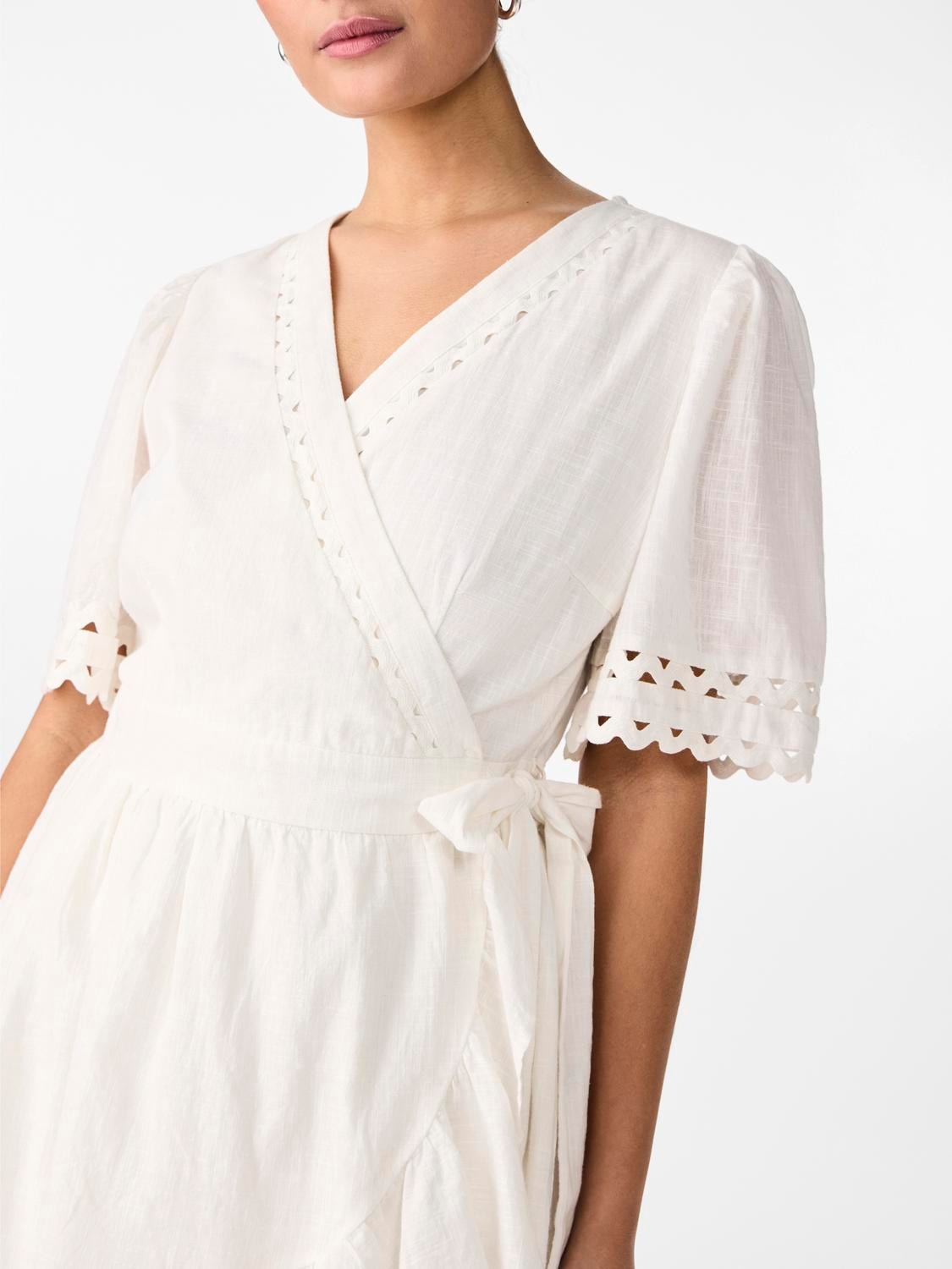 Yasnavina 2/4 Wrap Dress S - Star White