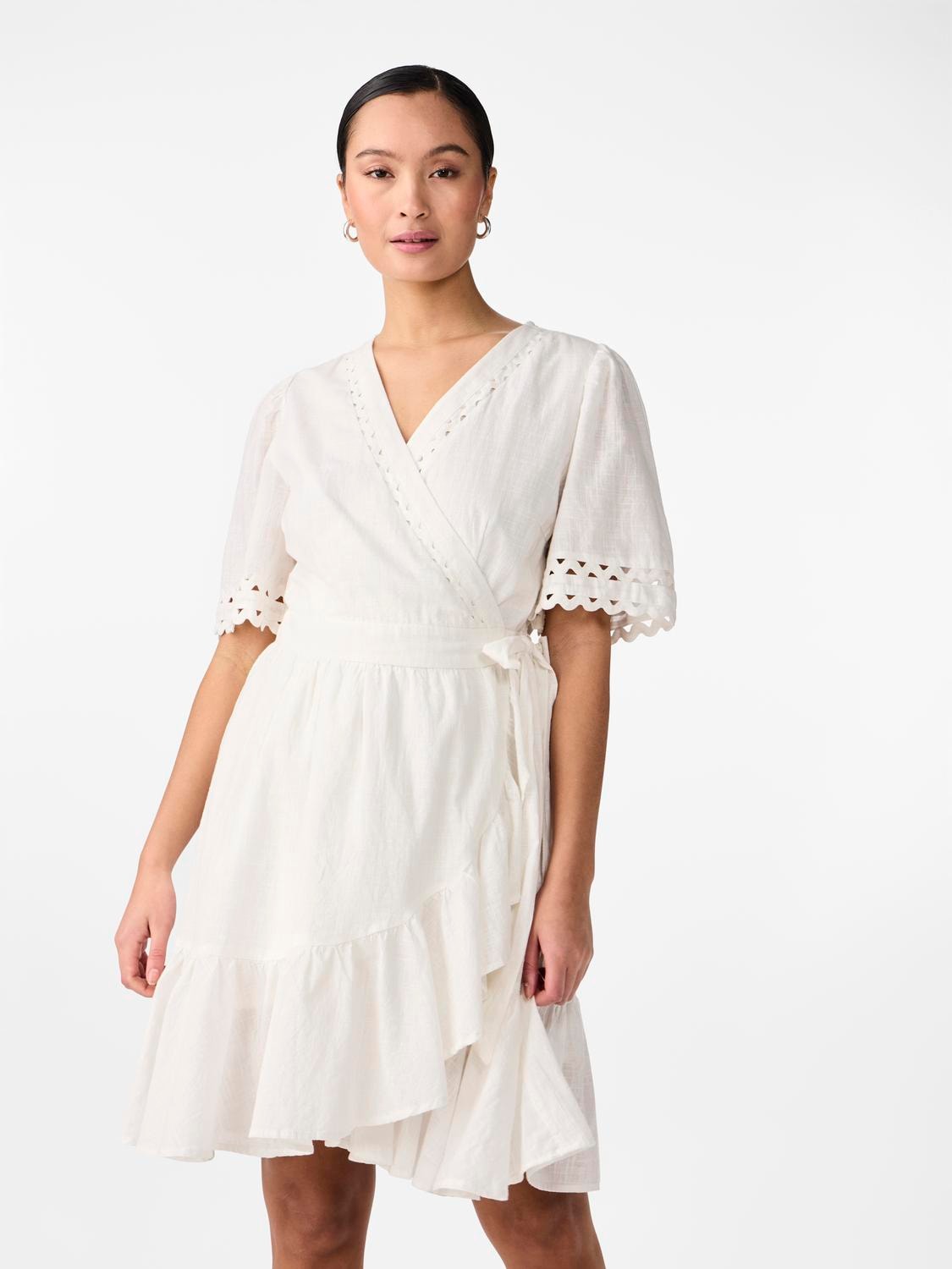 Yasnavina 2/4 Wrap Dress S - Star White