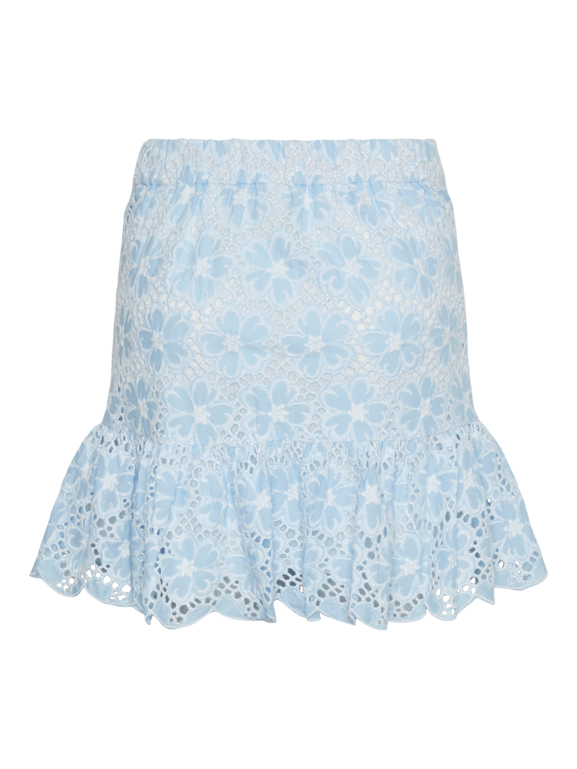 Yasbeauty Hw Mini Skirt - Clear Sky Star White