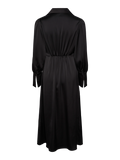 Yaspella Ls Long Dress - Black