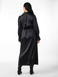 Yaspella Ls Long Dress - Black