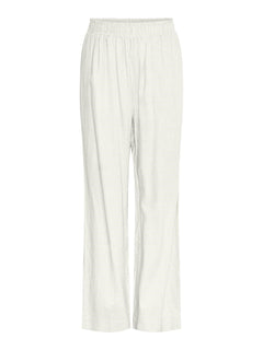 Flaxy Hmw Linen Pant - Star White