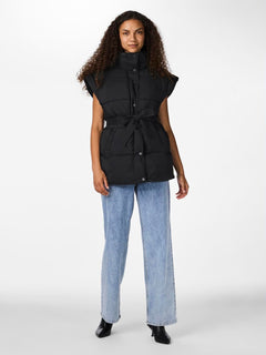Yasmerla Padded Vest - Black