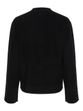 Yasemilie Ls Cardigan Knit - Black