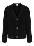 Yasemilie Ls Cardigan Knit - Black