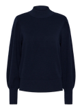 Yasfonny Ls Knit Pullover - Navy Blazer