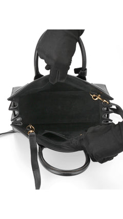 Saint Laurent Sac De Jour Nano Leather Tote - Black