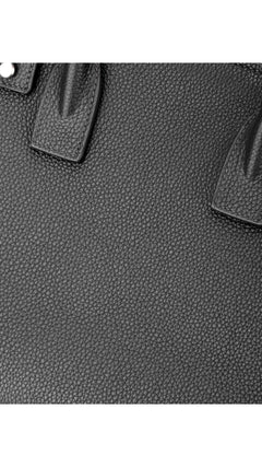 Saint Laurent Sac De Jour Nano Leather Tote - Grey