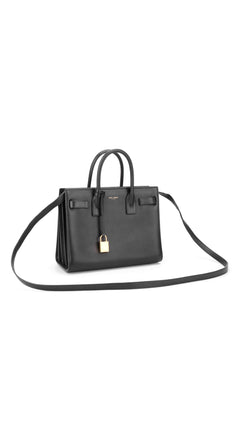Saint Laurent Sac De Jour Nano Leather Tote - Black