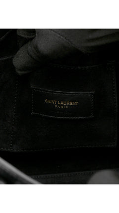 Saint Laurent Sac De Jour Nano Leather Tote - Black