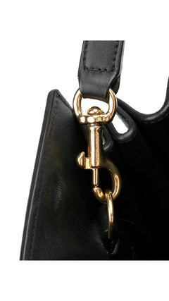 Saint Laurent Sac De Jour Nano Leather Tote - Black