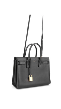 Saint Laurent Sac De Jour Nano Leather Tote - Black