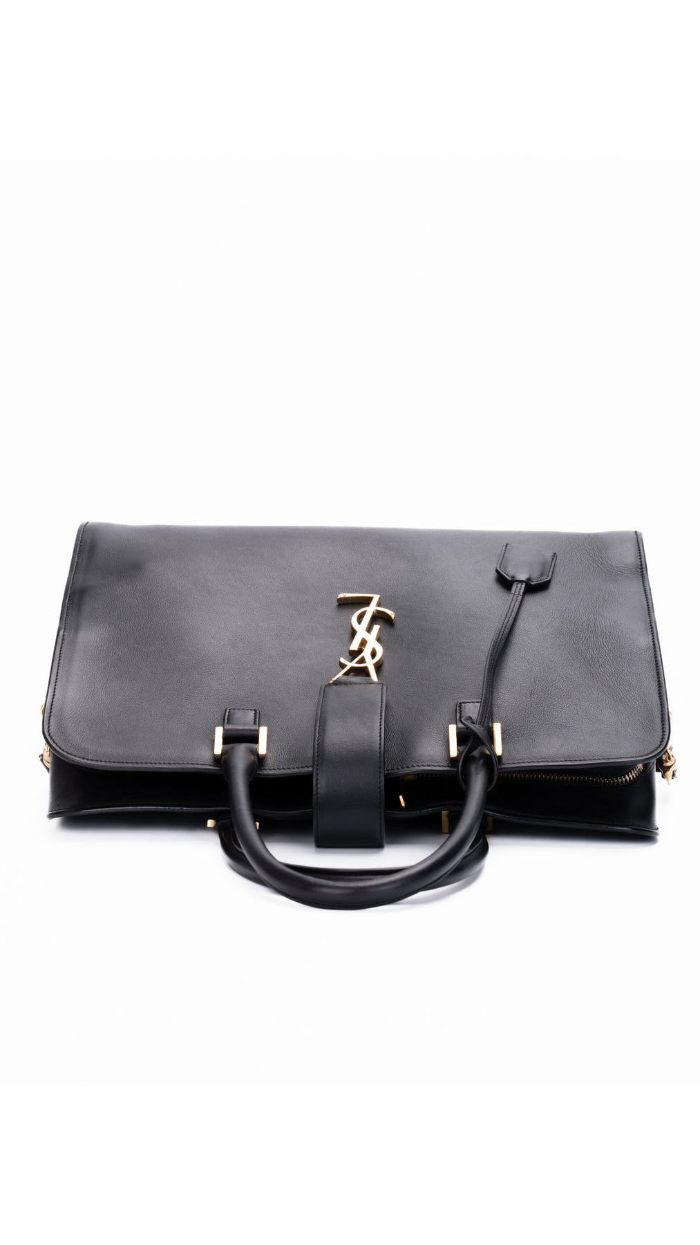 Saint Laurent Cabas Bag Medium - Black