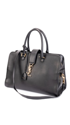 Saint Laurent Cabas Bag Medium - Black