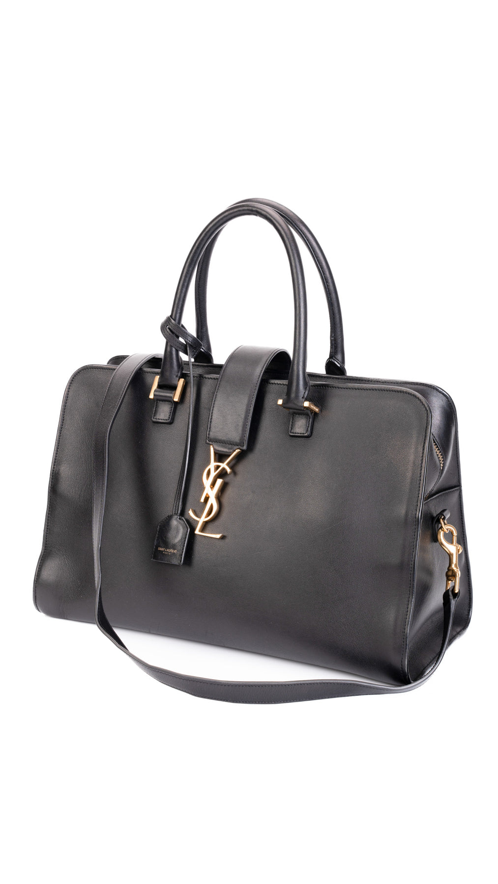 Saint Laurent Cabas Bag Medium - Black