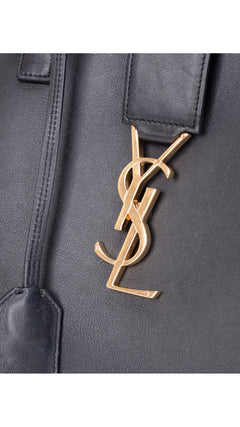 Saint Laurent Cabas Bag Medium - Black