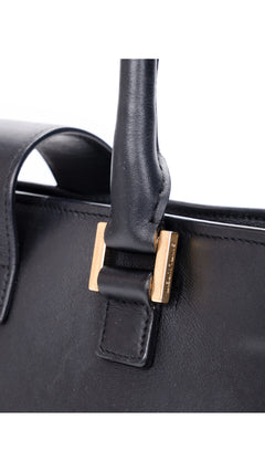 Saint Laurent Cabas Bag Medium - Black