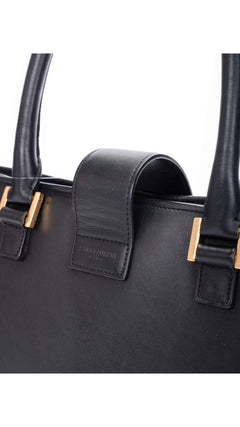 Saint Laurent Cabas Bag Medium - Black