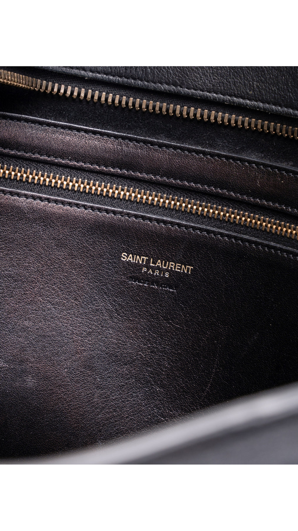 Saint Laurent Cabas Bag Medium - Black