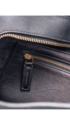Saint Laurent Cabas Bag Medium - Black