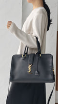 Saint Laurent Cabas Bag Medium - Black