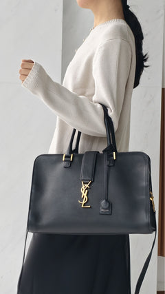 Saint Laurent Cabas Bag Medium - Black