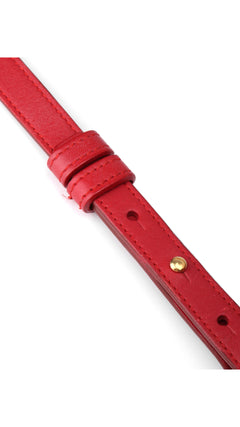 Saint Laurent Cabas Chyc Shoulder Bag - Red