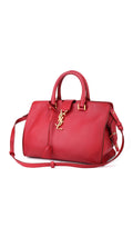 Saint Laurent Cabas Chyc Shoulder Bag - Red