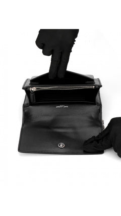 Saint Laurent Sunset Crossbody Bag - Black