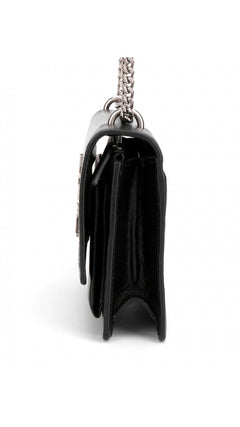 Saint Laurent Sunset Crossbody Bag - Black