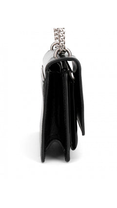 Saint Laurent Sunset Crossbody Bag - Black