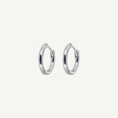 Small Hoops - Silver