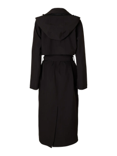 Aline Tech Trenchcoat - Black