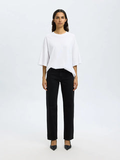 Straight Bea-Kori Mw Jeans - Black Denim