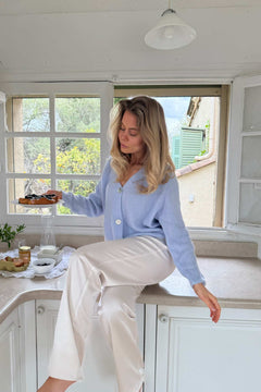 Vickyic Cardigan - Light Blue