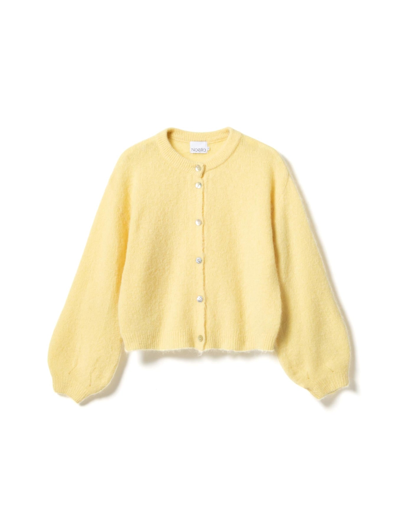 Kae Knit Cardigan Light Yellow