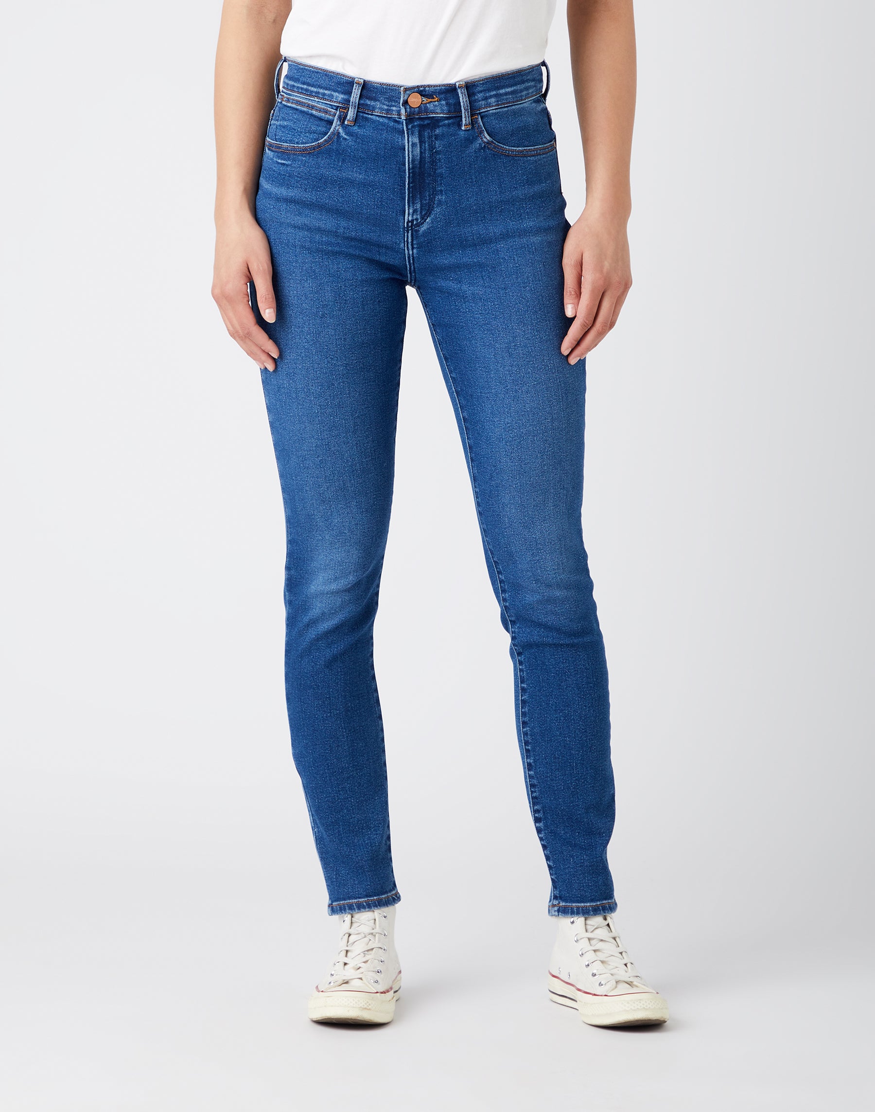 High Rise Skinny - Camellia