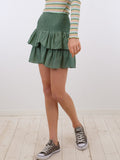 Carin Skirt - Balsam Green