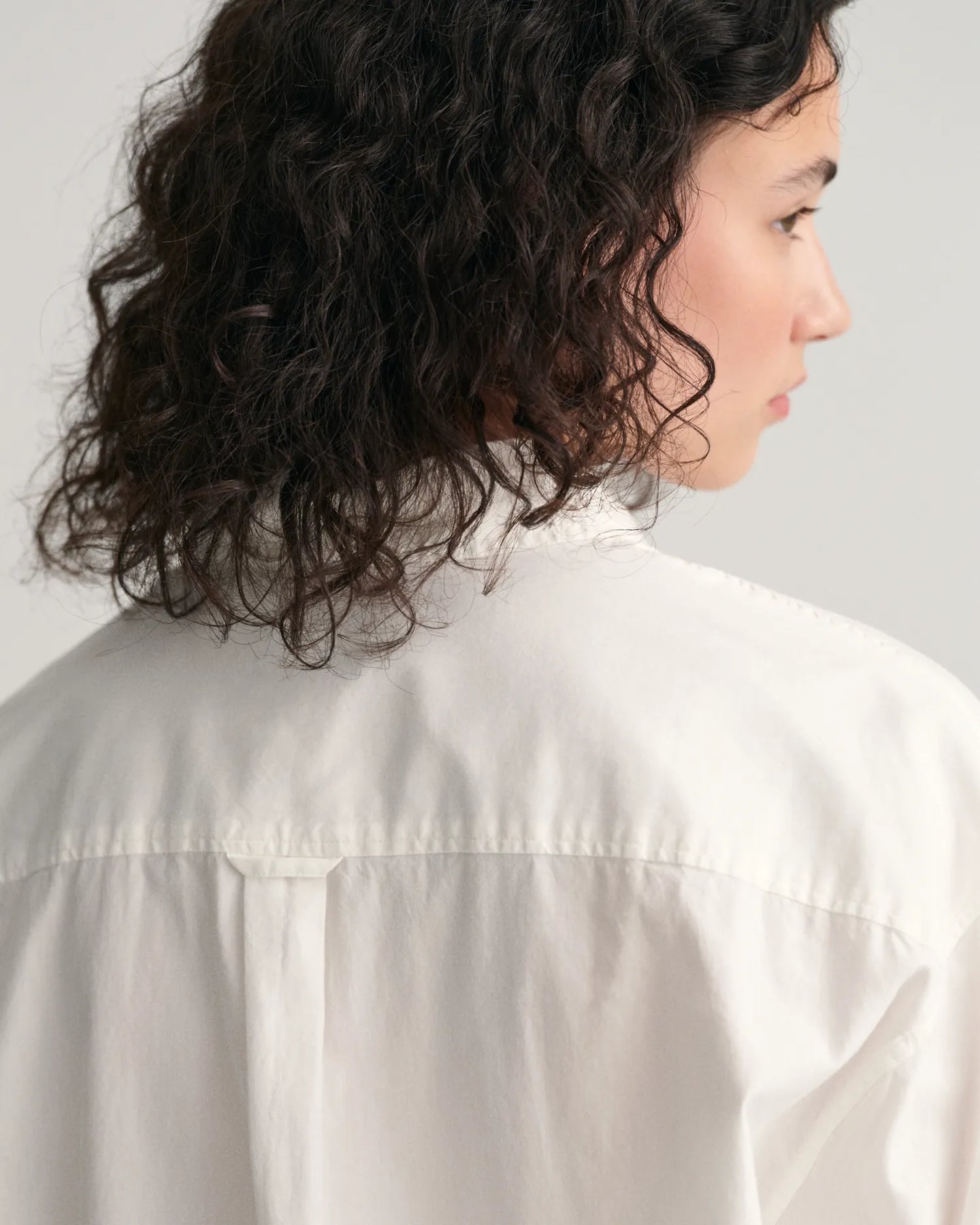 Oversized Fit Luxury Oxford Shirt - Eggshell