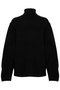 JaxyIW Turtleneck Refined - Black