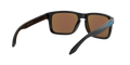 Holbrook - Polished Black - Prizm Sapphire