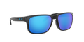 Holbrook - Polished Black - Prizm Sapphire