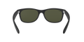 New Wayfarer - Rubber Black - G-15 Green