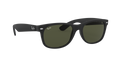 New Wayfarer - Rubber Black - G-15 Green