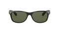 New Wayfarer Classic - Black - Green G-15