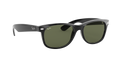 New Wayfarer Classic - Black - Green G-15
