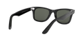 Wayfarer - Black - Green Polarized