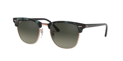 Clubmaster - Spotted Grey/Green - Light Grey Gradient Dark Grey